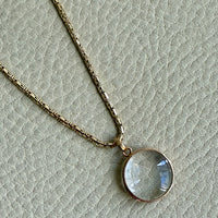 Antique Byzantine Link Necklace in 14k gold - Excellent 35.75” long length!
