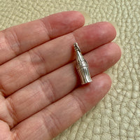 Vintage Silver Coca-Cola Charm or Pendant – 1 inch