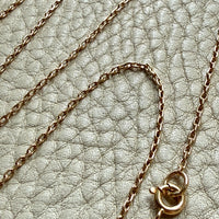 Dated 1899 - 18k gold Antique Longuard chain - 30.5 inch doubled necklace length