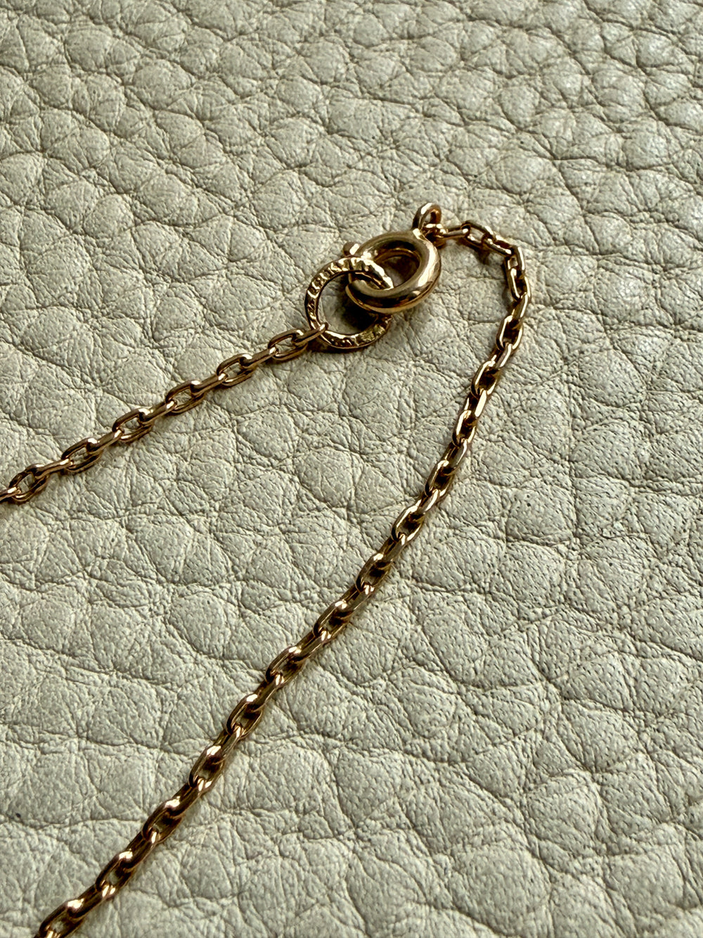 Dated 1899 - 18k gold Antique Longuard chain - 30.5 inch doubled necklace length