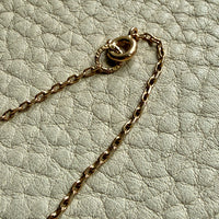 Dated 1899 - 18k gold Antique Longuard chain - 30.5 inch doubled necklace length