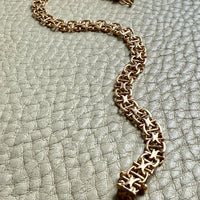 1964 Star link with bars - Bracelet in 18k gold - 7.5 inch length