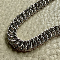Vintage Sterling Silver Spiral Link Chain Necklace – 19.9 Inch length
