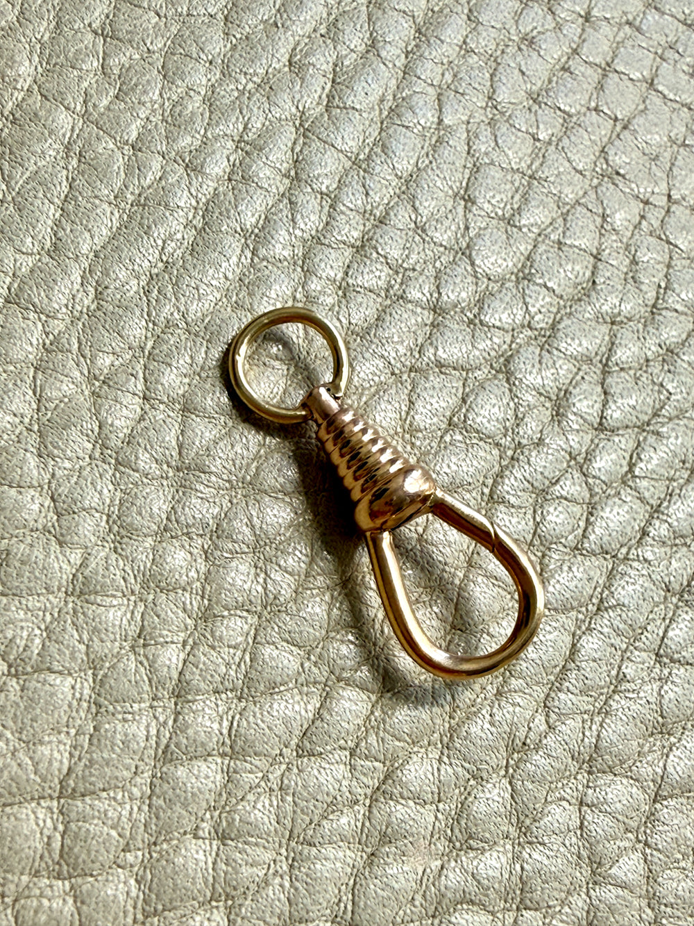 18k Gold Vintage Restored Dog Clip - Excellent for your Pendants/Charms