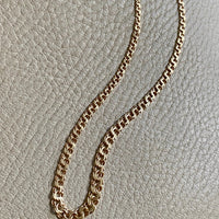 Vintage Double-link necklace - Solid 18k gold - Göteborg, Sweden - 17.7 inch length