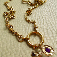 Vintage Swedish 18k Gold Biker Link Watch Chain Necklace – 20.9 Inch Length