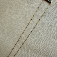 18k Yellow Gold Spectrolite Pendant Necklace by Lapponia – 17.25 Inch Length