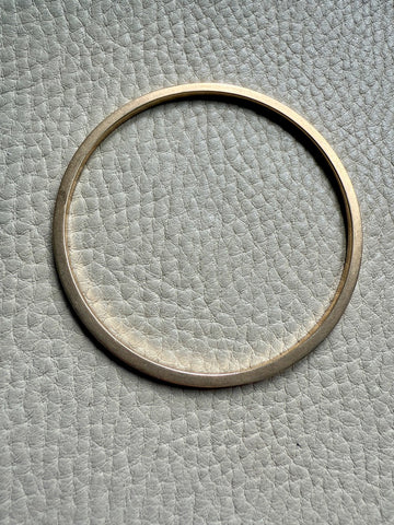 Vintage Danish 14k Solid Gold Bangle 20.1 grams - 8 inch interior circumference