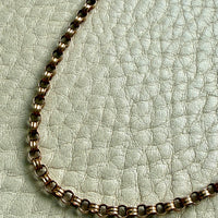 Antique British 18k Gold Belcher Chain Necklace – 21.25 Inch Length