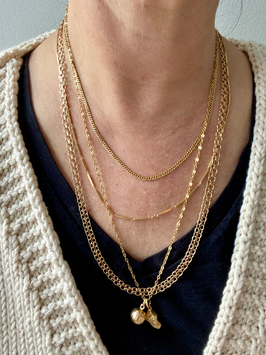 18k Gold Vintage Italian Charm or Pendant - Boot
