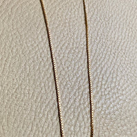 Crystal Swedish pendant necklace - Solid 18k gold - Made in 1975