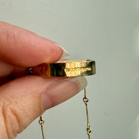 18k Yellow Gold Spectrolite Pendant Necklace by Lapponia – 17.25 Inch Length