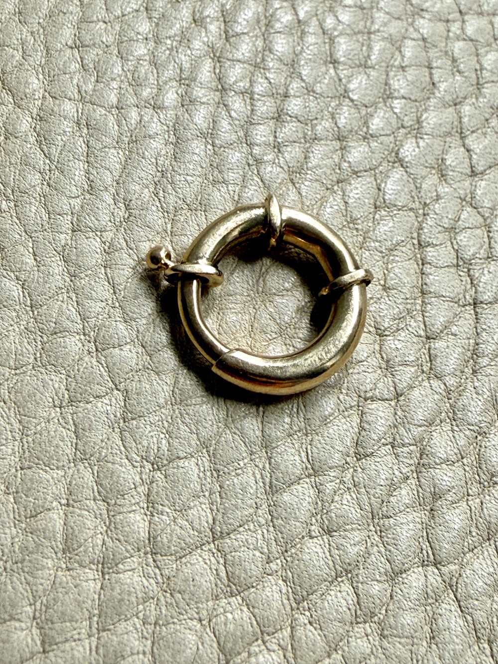 14k Gold Large Chubby Bolt Clasp no Bail - Excellent for your Pendants/Charms