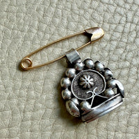 Dutch Antique 19th Century Chatelaine Fob in Silver – 1.4 inch