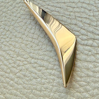 Vintage Danish Bent Gabrielsen for Hans Hansen Modernist 14k Gold Brooch – Boomerang