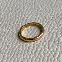 Made in 1945 - 18k Gold band ring - size 9.5