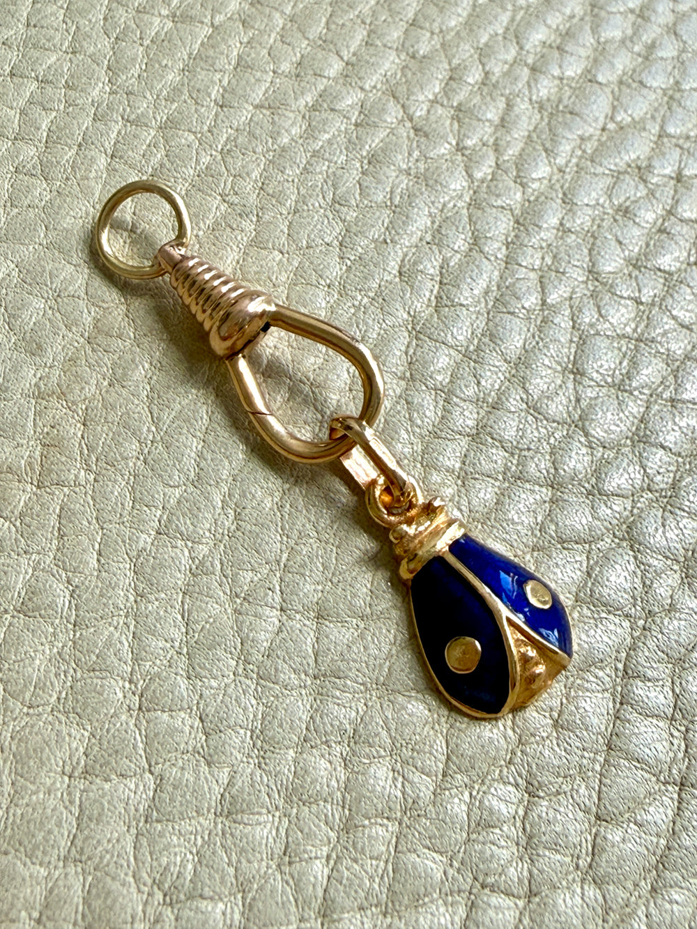 18k Gold Vintage Restored Dog Clip - Excellent for your Pendants/Charms
