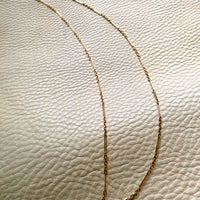1971 Trombone link necklace in 18k gold - 24.5 inch length - Swedish vintage