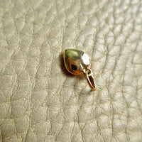 Vintage 14k Gold Tiny Puffy Heart Charm – 0.6 inch