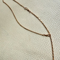 Antique Rolo Link Watch Chain - bracelet or necklace extender in 18k gold - 12 inch length