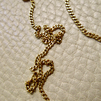 Vintage Italian 18k Yellow Gold Curb Link Chain Necklace – 23.4 Inch Length