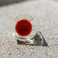 Vintage Siv Lagerström Layered Color Acrylic Ring – Size 5