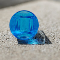 Vintage Siv Lagerström Blue-Tinted Acrylic Ring – Size 5