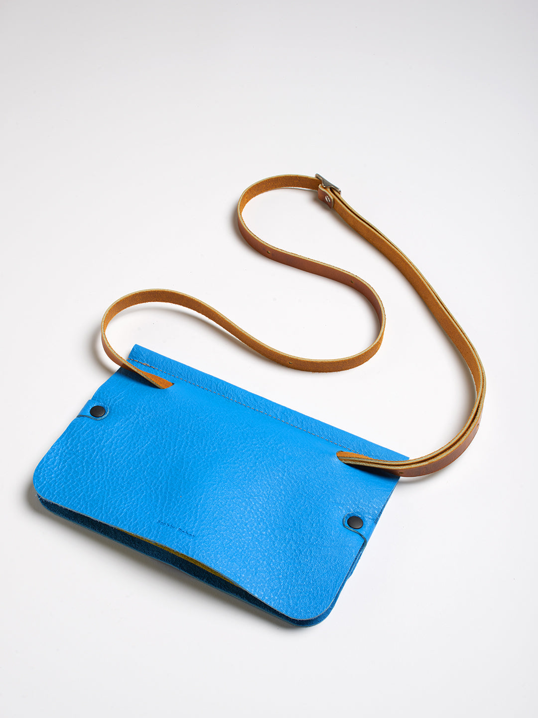 small leather crossbody bag handmade in San Francisco