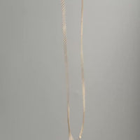 18k gold Long Length Pendant Curb Chain by Balestra - 26.5 inch