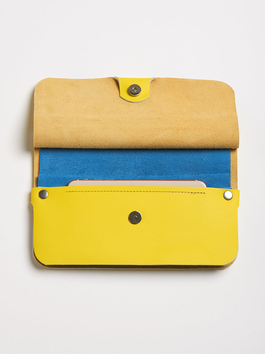 The Novella bag - Lemon yellow leather