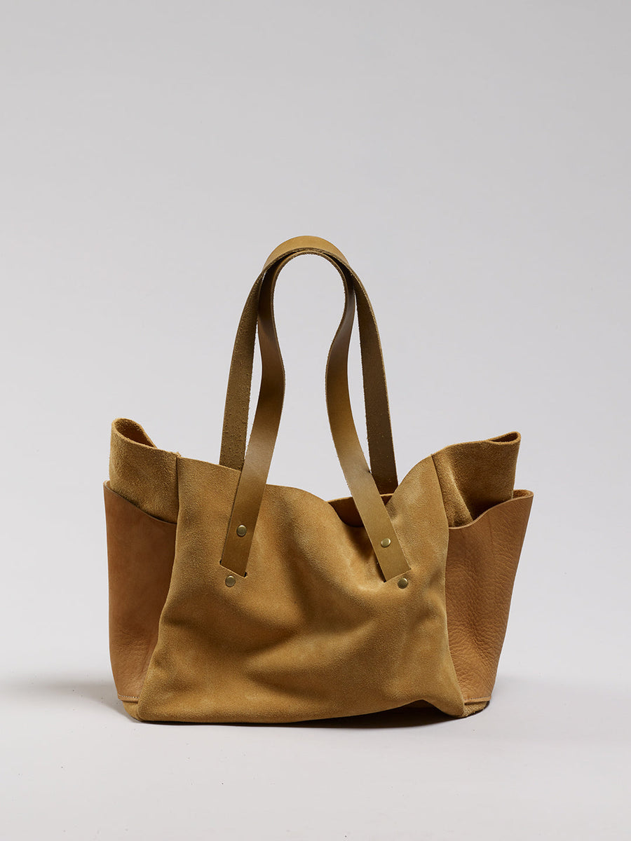 Design your own CUSTOM colorway with Jill - Brev carryall leather bag