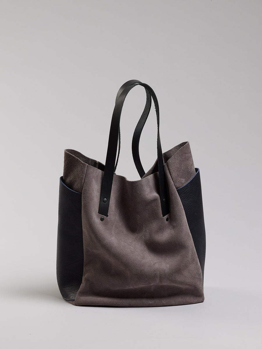 Brev TALL carryall - Dark chocolate & Black