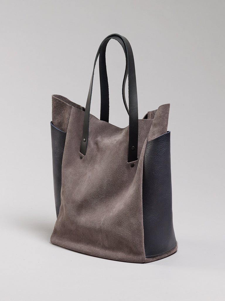 Design your own CUSTOM colorway with Jill - Brev carryall leather bag