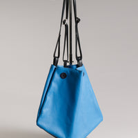 Diamond tote - Mineral Blue leather