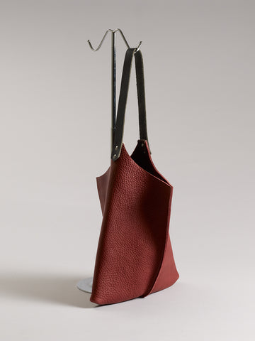 Wedge bag - Port bull hide