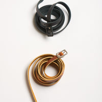 black or brown adjustable buckle straps for The Novella bag