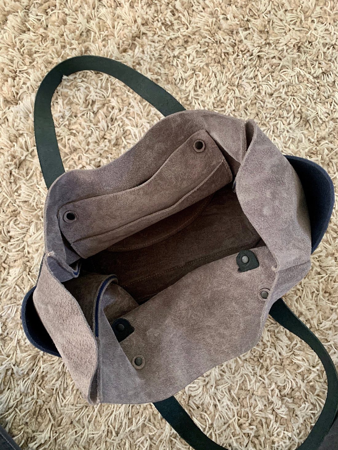 Design your own CUSTOM colorway with Jill - Brev carryall leather bag